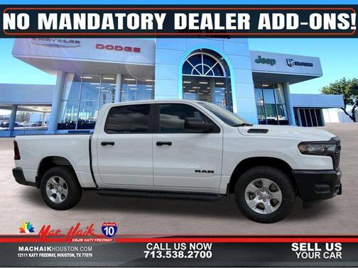 Bright White Clearcoat 2026 RAM 1500 Tradesman