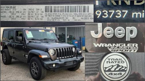 2019 Jeep Wrangler Unlimited Sport