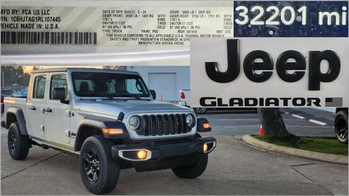 2024 Jeep Gladiator Sport