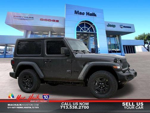 Granite Crystal Metallic Clearcoat 2026 Jeep Wrangler Sport