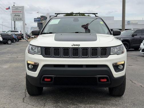 White Clearcoat 2019 Jeep Compass Trailhawk