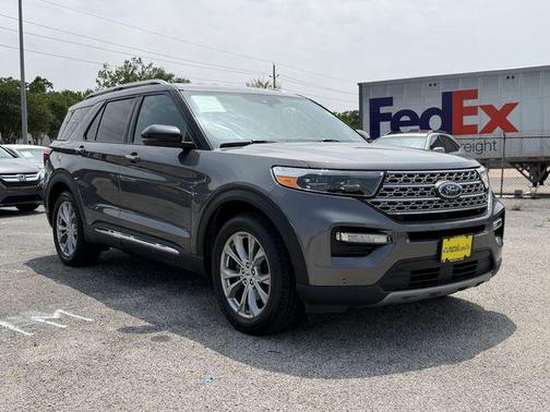 Carbonized Gray Metallic 2021 Ford Explorer Limited