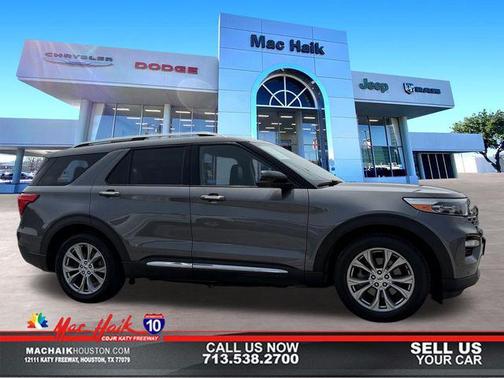 Carbonized Gray Metallic 2021 Ford Explorer Limited