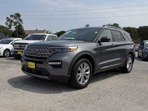 Carbonized Gray Metallic 2021 Ford Explorer Limited
