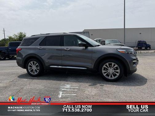 Carbonized Gray Metallic 2021 Ford Explorer Limited