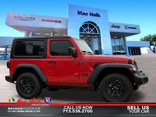 Firecracker Red Clearcoat 2026 Jeep Wrangler Sport