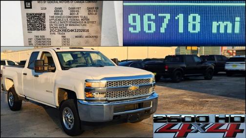 2019 Chevrolet Silverado 2500 WT