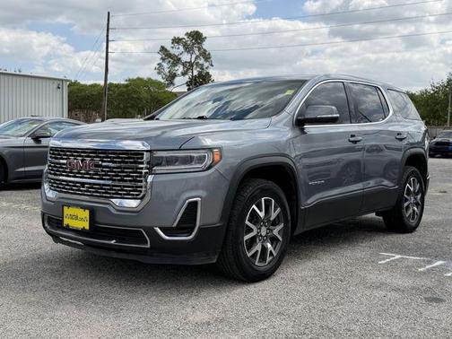 Satin Steel Metallic 2021 GMC Acadia FWD SLE
