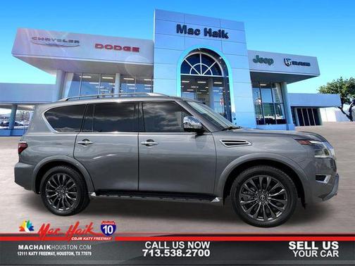Gun Metallic 2023 Nissan Armada Platinum 2WD
