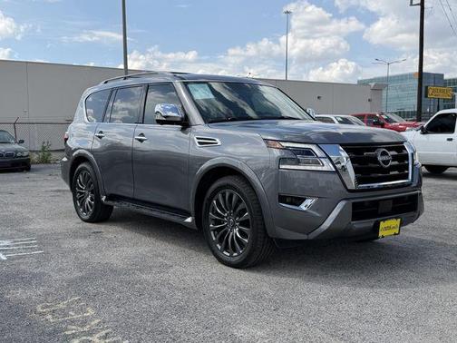 Gun Metallic 2023 Nissan Armada Platinum 2WD