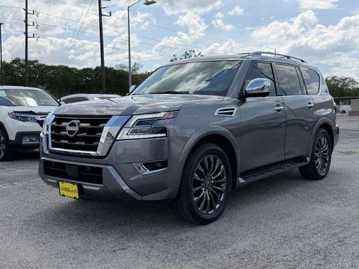 Gun Metallic 2023 Nissan Armada Platinum 2WD