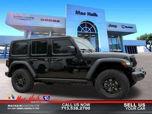 Black Clearcoat 2026 Jeep Wrangler Willys