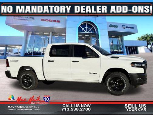 2026 RAM 1500 Warlock Crew Cab 4x4 5'7' Box