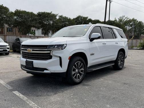 Summit White 2021 Chevrolet Tahoe LT