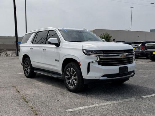 Summit White 2021 Chevrolet Tahoe LT