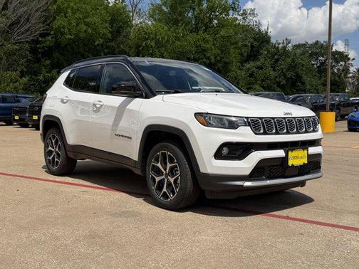 Bright White Clearcoat 2026 Jeep Compass Limited