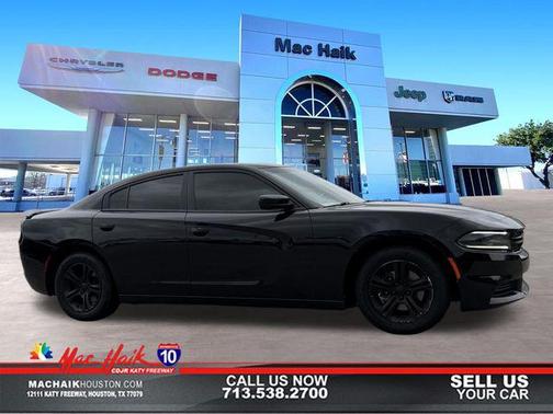 Pitch Black Clearcoat 2019 Dodge Charger SXT