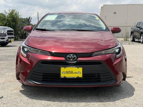 Celestite/Midnight Black Metallic 2024 Toyota Corolla LE