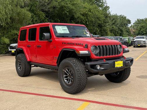 Firecracker Red Clearcoat 2026 Jeep Wrangler Rubicon
