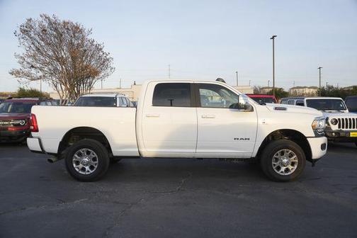 Bright White Clearcoat 2023 RAM 3500 Laramie Crew Cab 4x4 6'4' Box
