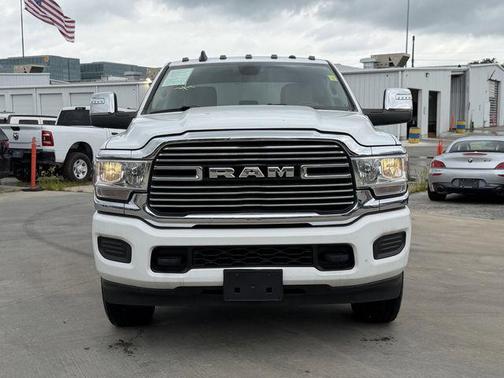 Bright White Clearcoat 2023 RAM 3500 Laramie Crew Cab 4x4 6'4' Box