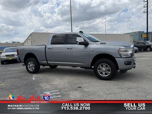 Billet Silver Metallic Clearcoat 2024 RAM 2500 Laramie Crew Cab 4x4 6'4' Box
