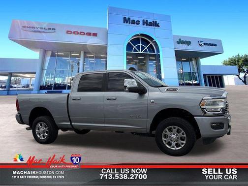 Billet Silver Metallic Clearcoat 2024 RAM 2500 Laramie Crew Cab 4x4 6'4' Box
