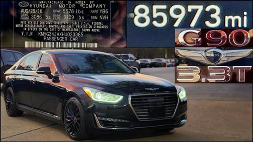 2017 Genesis G90 Premium