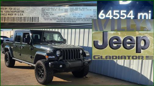 2023 Jeep Gladiator Willys 4x4