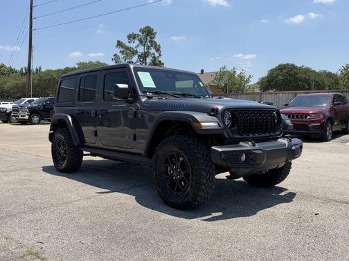 Granite Crystal Metallic Clearcoat 2025 Jeep Wrangler 4xe Willys