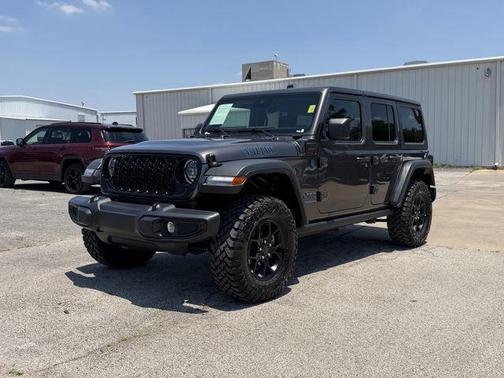 Granite Crystal Metallic Clearcoat 2025 Jeep Wrangler 4xe Willys