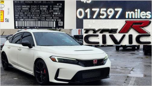 2024 Honda Civic Type R TYPE-R 2.0T FWD 6-SPEED MANUAL PERFORMANCE SEDAN