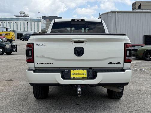 Pearl White 2023 RAM 2500 Limited Mega Cab 4x4 6'4' Box