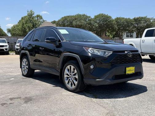 Midnight Black Metallic 2021 Toyota RAV4 XLE Premium