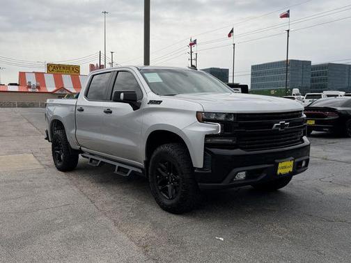 Silver Ice Metallic 2021 Chevrolet Silverado 1500 LT Trail Boss