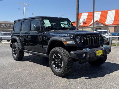 Black Clearcoat 2025 Jeep Wrangler 4xe Rubicon