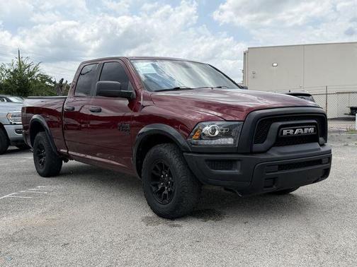 Delmonico Red Pearlcoat 2021 RAM 1500 Classic Warlock Quad Cab 4x2 6'4' Box