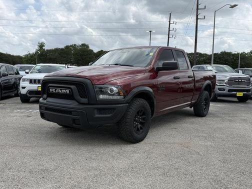 Delmonico Red Pearlcoat 2021 RAM 1500 Classic Warlock Quad Cab 4x2 6'4' Box