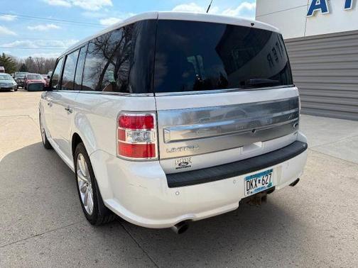 White Platinum Metallic Tri-Coat 2013 Ford Flex Limited w/EcoBoost