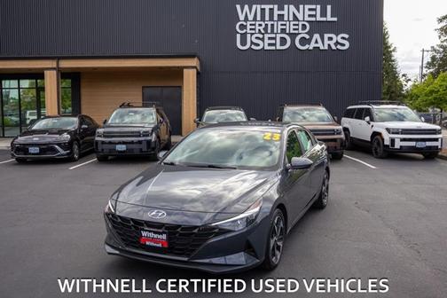 Gray 2023 Hyundai ELANTRA SEL