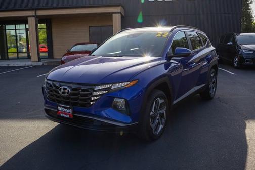 Blue 2022 Hyundai TUCSON SEL