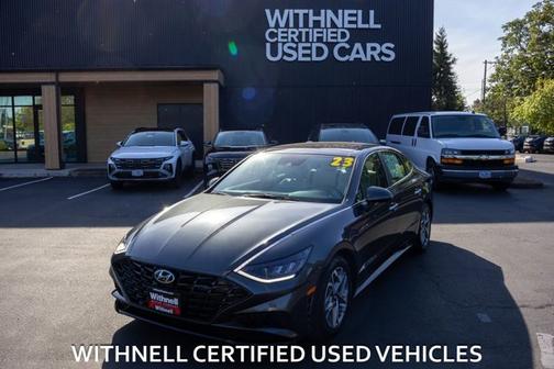 Gray 2023 Hyundai SONATA SEL