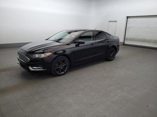 Shadow Black 2018 Ford Fusion SE