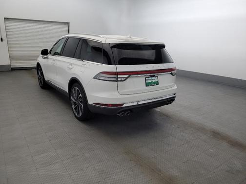 Pristine White Metallic Tri-Coat 2020 Lincoln Aviator Reserve AWD