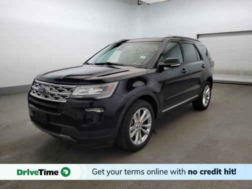Agate Black Metallic 2019 Ford Explorer XLT