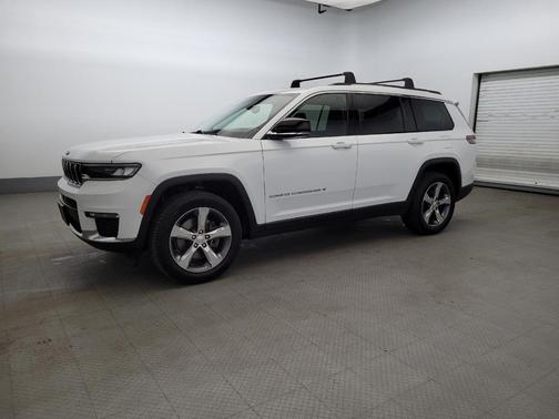 Bright White Clearcoat 2021 Jeep Grand Cherokee L Limited