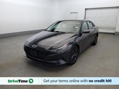 Portofino Gray 2021 Hyundai ELANTRA SEL
