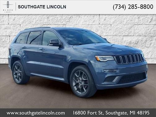 Pacific Blue Clearcoat 2019 Jeep Grand Cherokee Limited