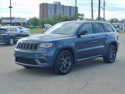 Pacific Blue Clearcoat 2019 Jeep Grand Cherokee Limited