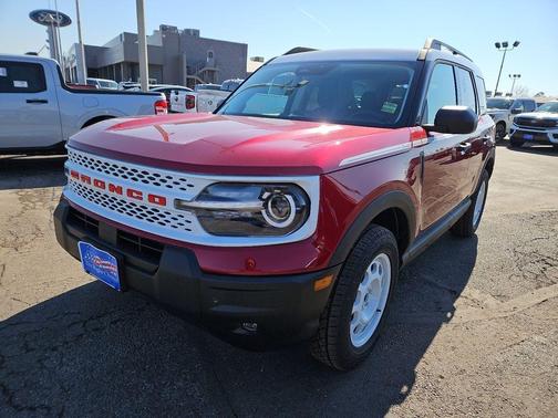 Ruby Red Metallic 2026 Ford Bronco Sport Heritage